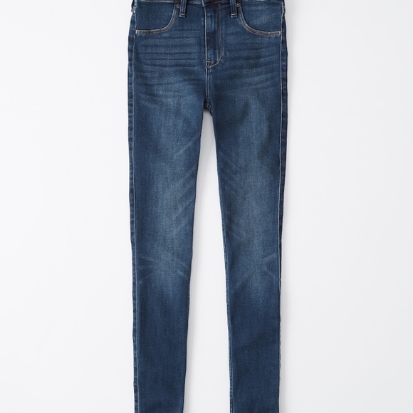NWOT- A&F high rise skinny jeans - Picture 8 of 13